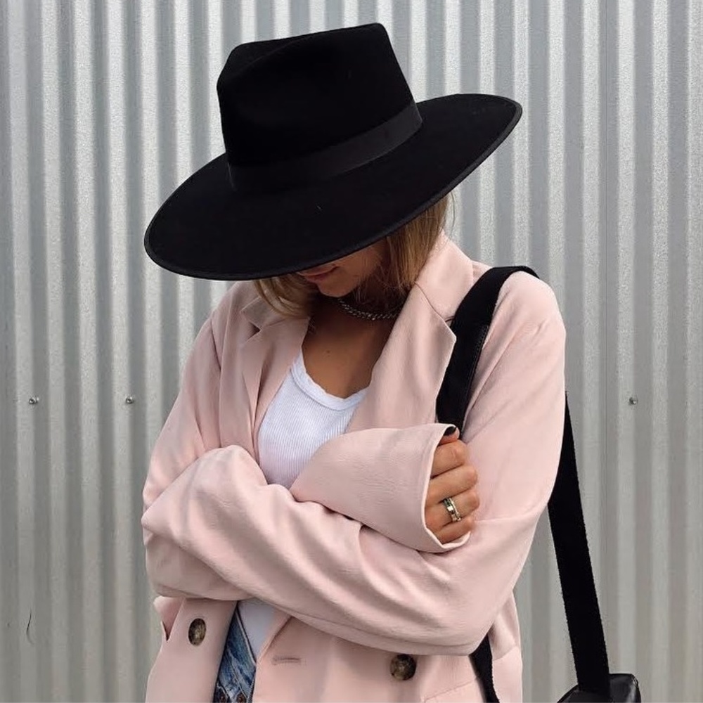 Lack of Color- Black Rancher hat